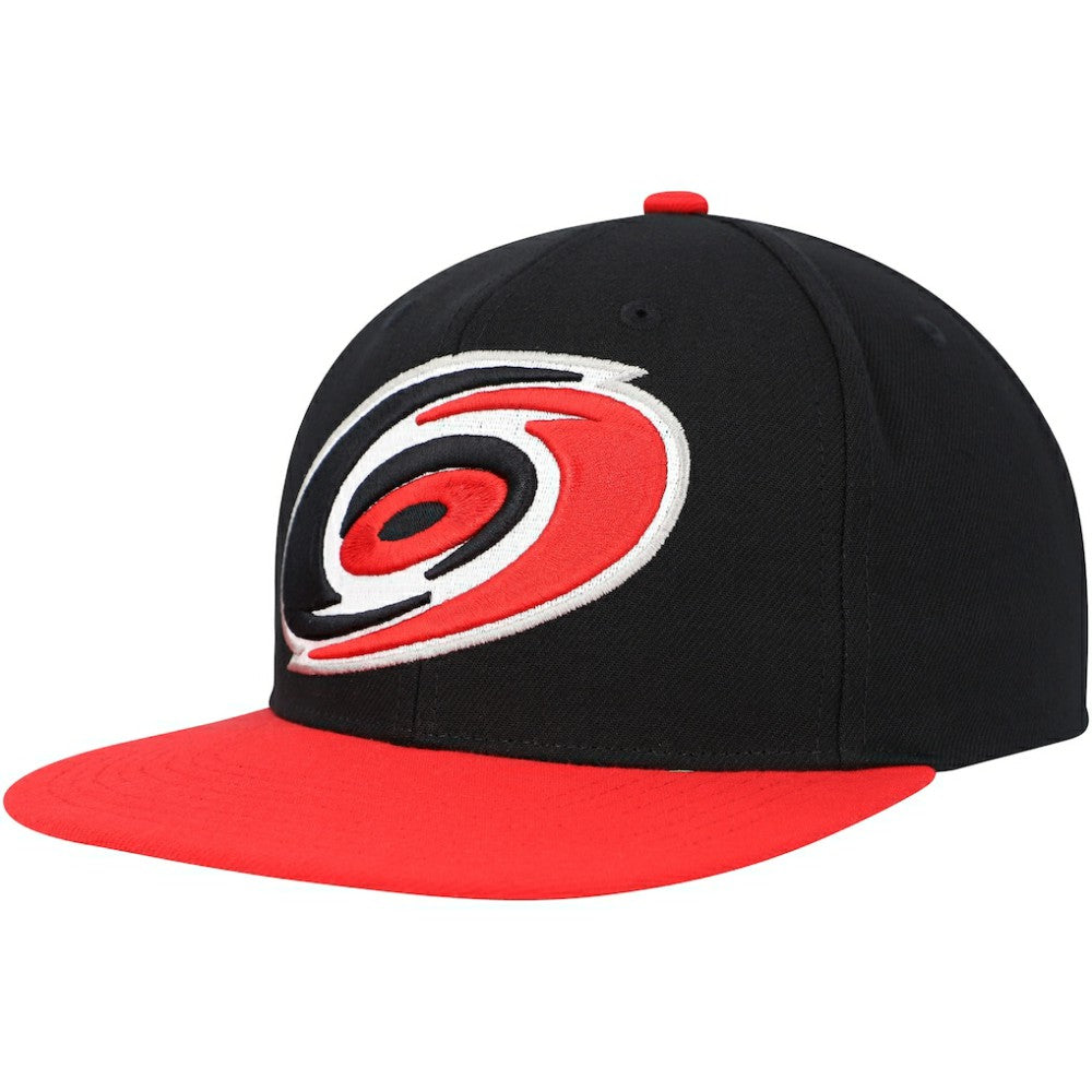 Carolina Hurricanes Mitchell & Ness Core Team Ground 2.0 Snapback Hat