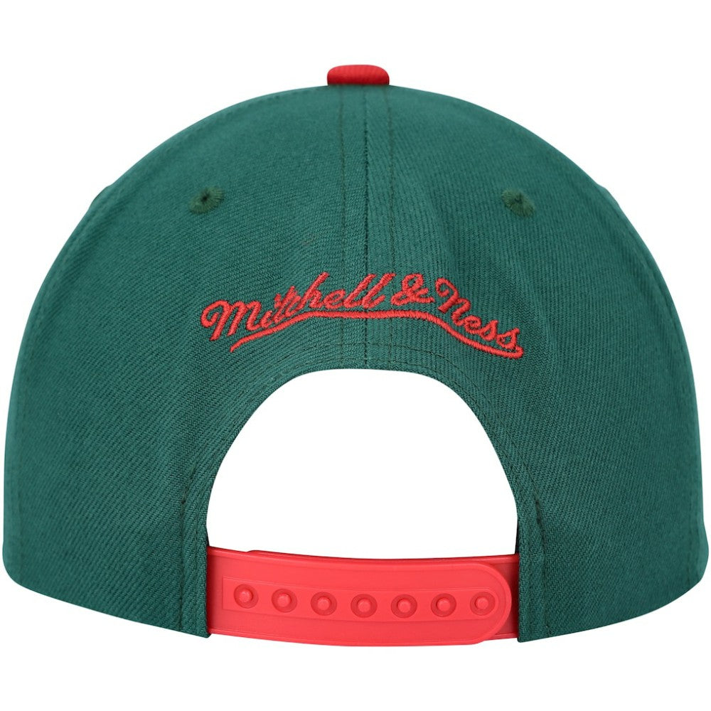 Minnesota Wild Mitchell & Ness Core Team Ground 2.0 Snapback Hat