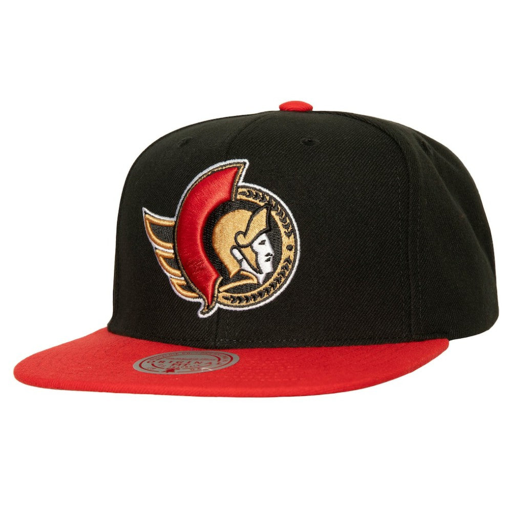 Ottawa Senators Mitchell & Ness Core Team Ground 2.0 Snapback Hat