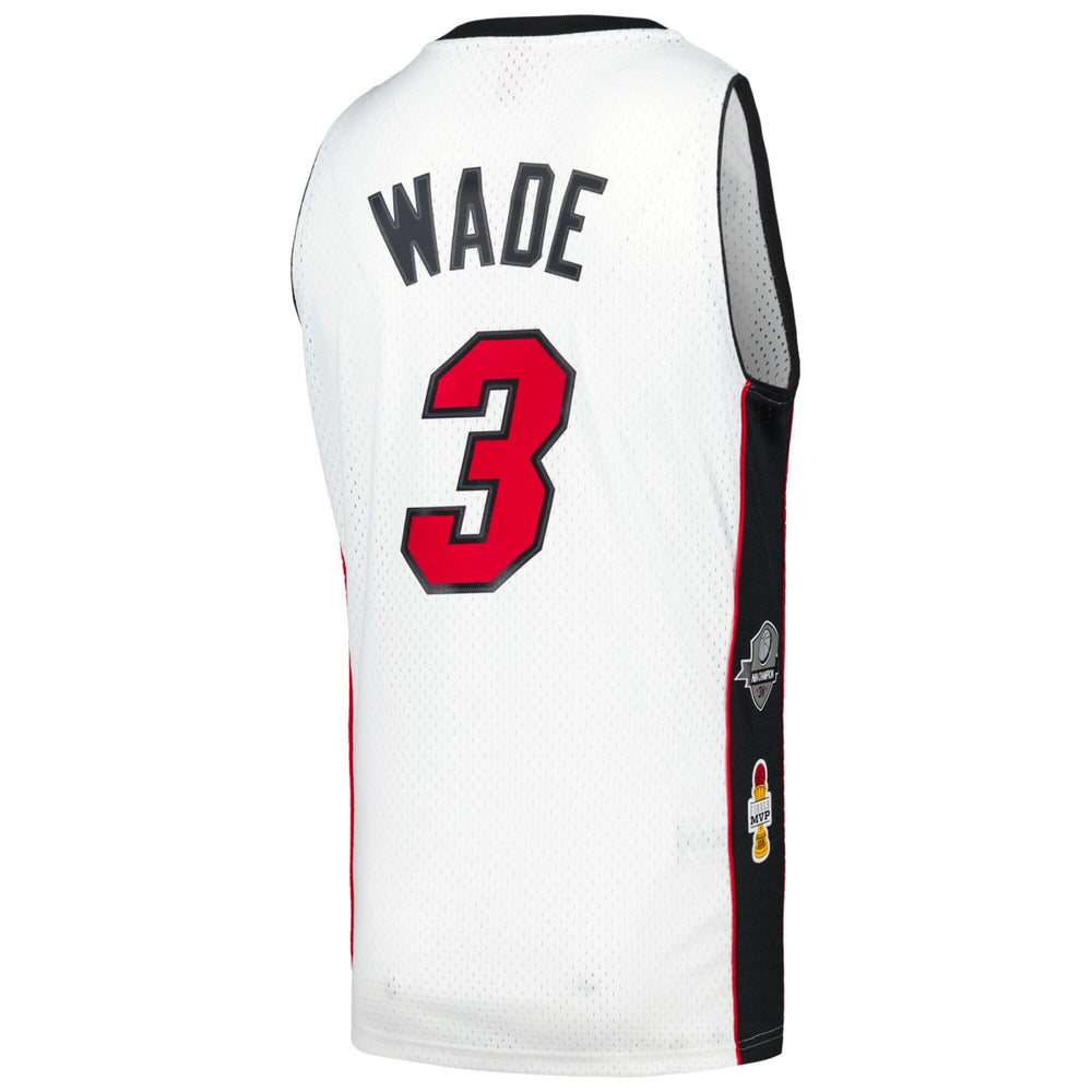 Dwyane Wade Miami Heat Unisex Hall of Fame Class of 2023 Throwback Swingman Jersey - White | Mitchell & Ness shop