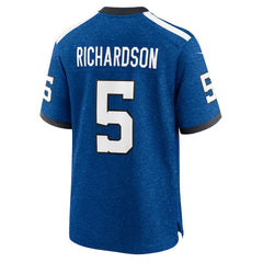 NFL Indianapolis Colts Anthony Richardson  Indiana Nights Alternate Game Jersey