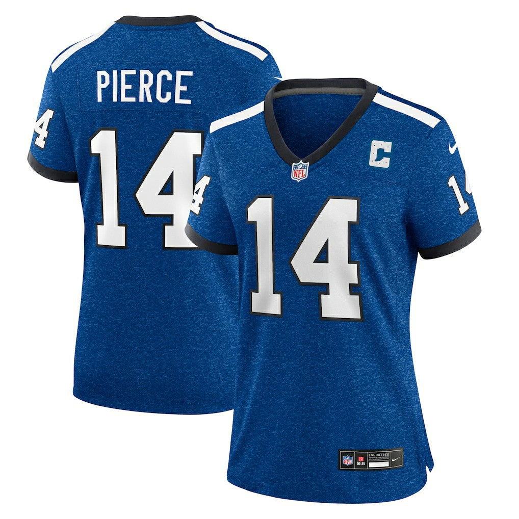 NFL Indianapolis Colts Alec Pierce  Women's Indiana Nights Alternate Game Jersey