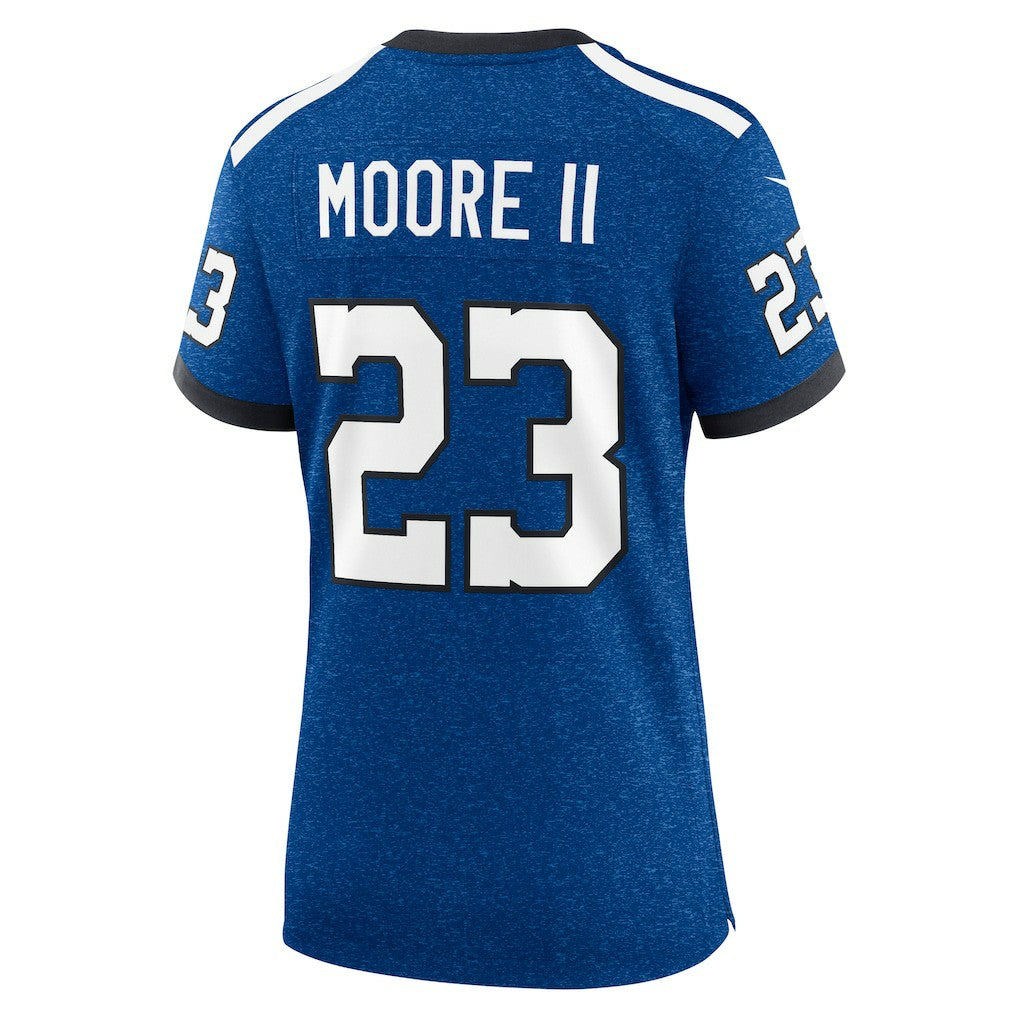 NFL Indianapolis Colts Kenny Moore II  Women's Indiana Nights Alternate Game Jersey
