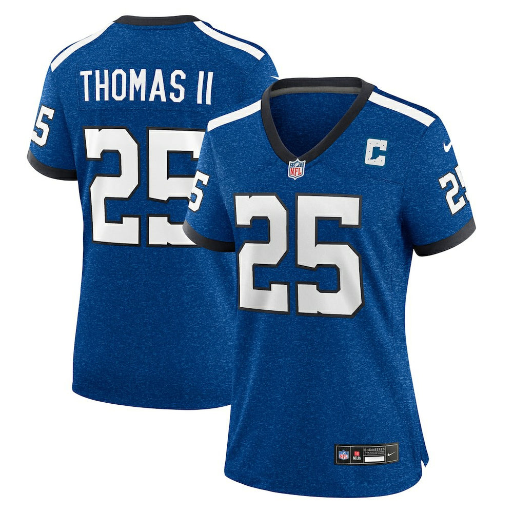 NFL Indianapolis Colts Rodney Thomas II  Women's Indiana Nights Alternate Game Jersey