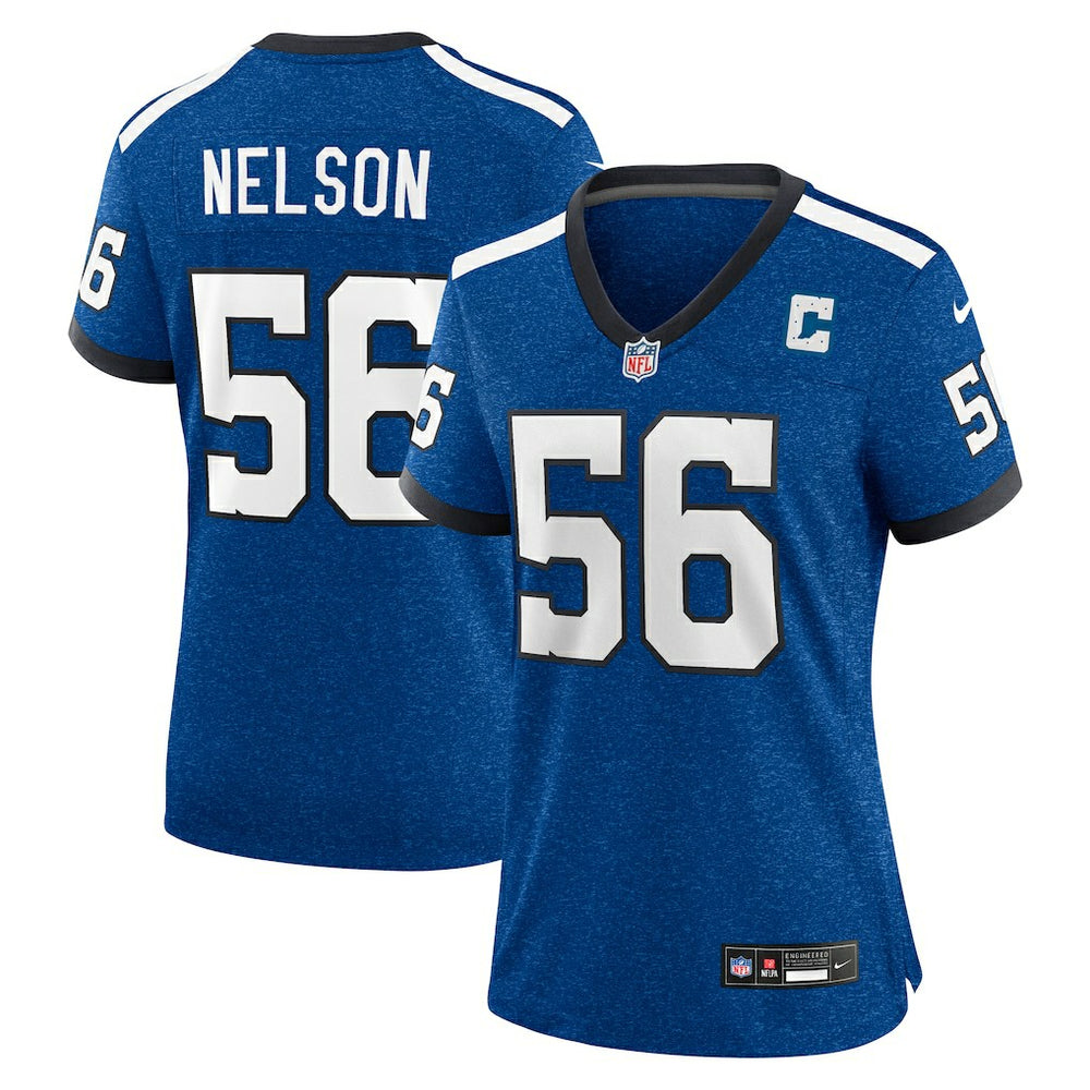 NFL Indianapolis Colts Quenton Nelson  Women's Indiana Nights Alternate Game Jersey