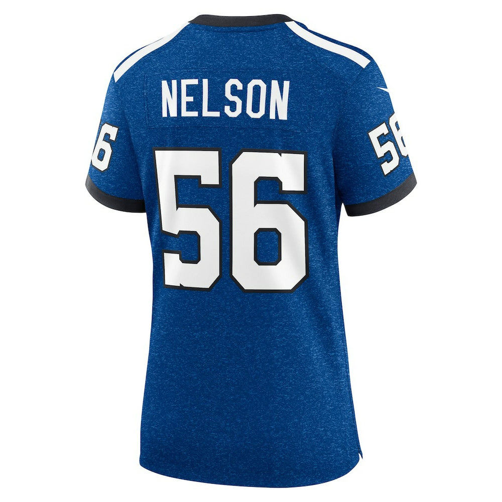 NFL Indianapolis Colts Quenton Nelson  Women's Indiana Nights Alternate Game Jersey
