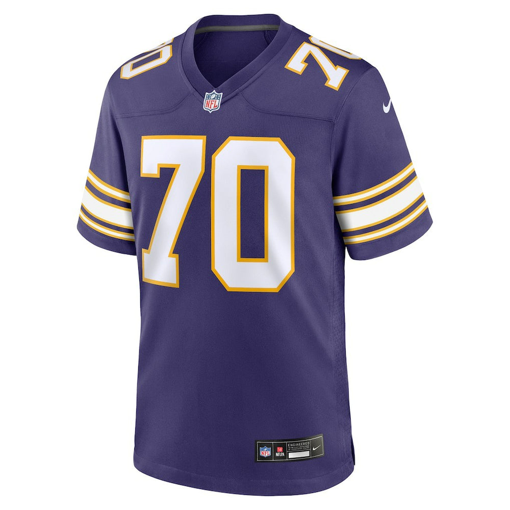 NFL Minnesota Vikings Jim Marshall  Retired Player Alternate Game Jersey