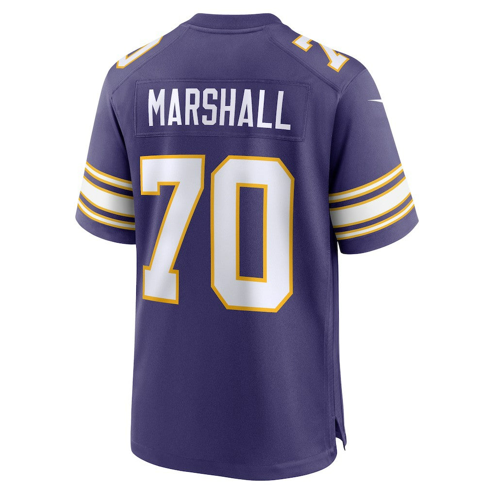 NFL Minnesota Vikings Jim Marshall  Retired Player Alternate Game Jersey