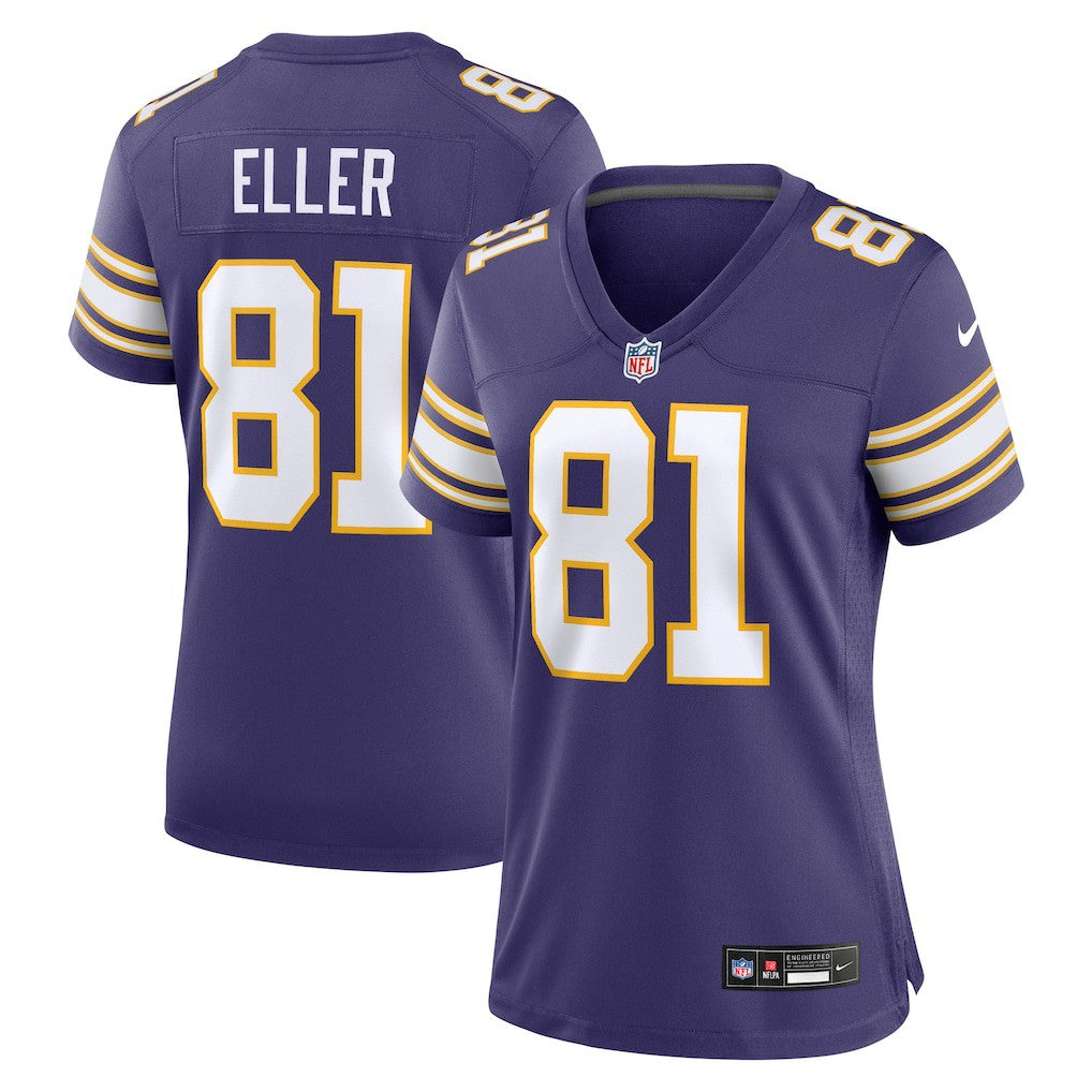 NFL Minnesota Vikings Carl Eller  Women's Classic Retired Player Jersey
