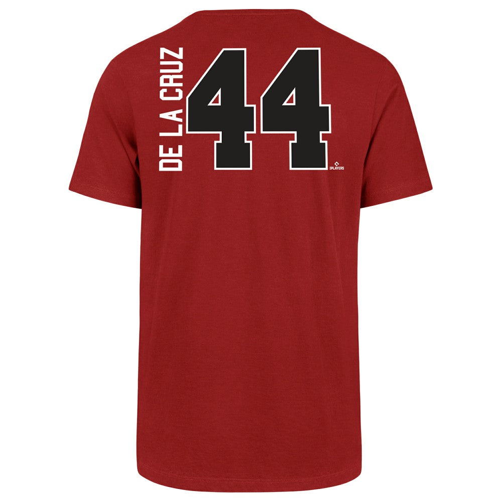 Elly De La Cruz Cincinnati Reds Name & Number T-Shirt - Red | 47 brand