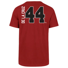 Elly De La Cruz Cincinnati Reds Name & Number T-Shirt - Red | 47 brand
