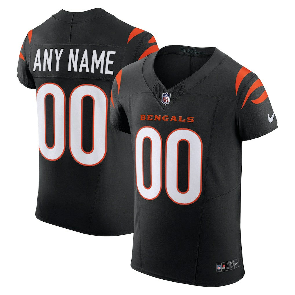 NFL Cincinnati Bengals Team Vapor F.U.S.E. Elite Custom Jersey