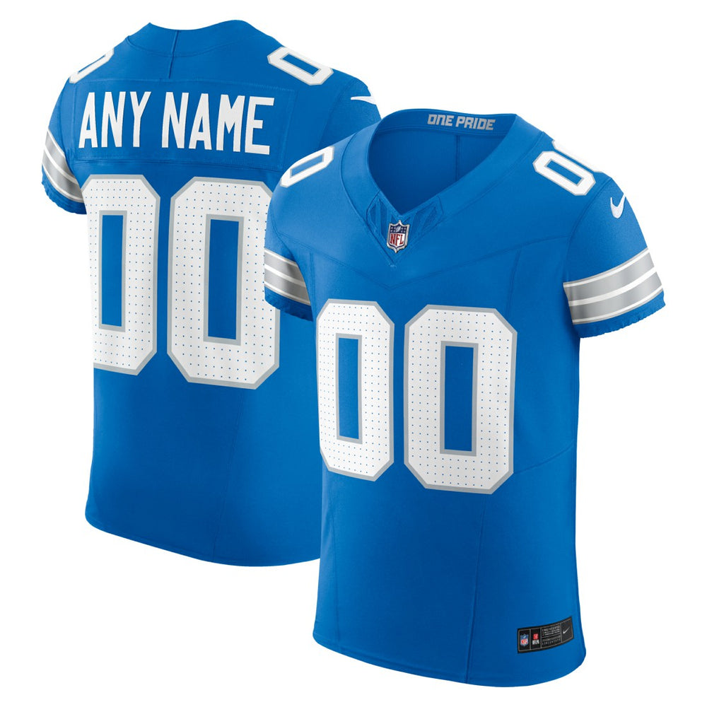 NFL Detroit Lions Team Vapor F.U.S.E. Elite Custom Jersey
