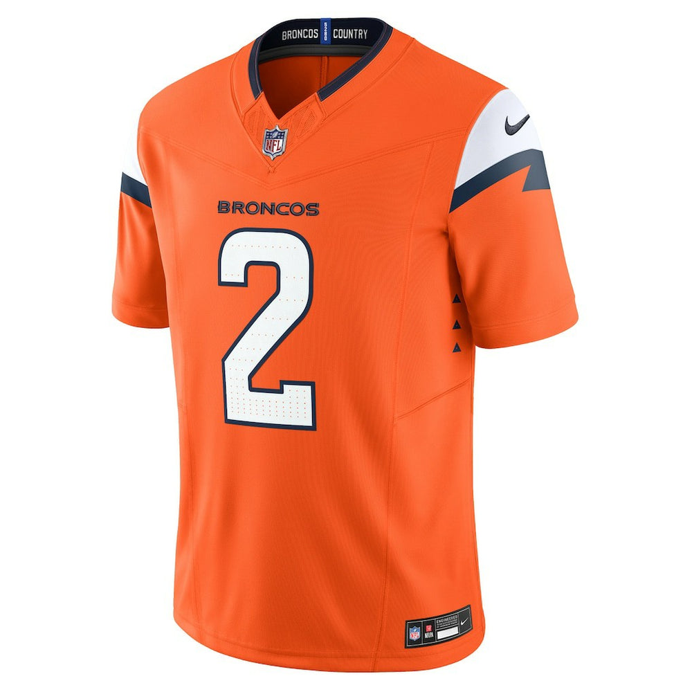 NFL Denver Broncos Patrick Surtain II  Mile High Collection Vapor F.U.S.E. Limited Jersey