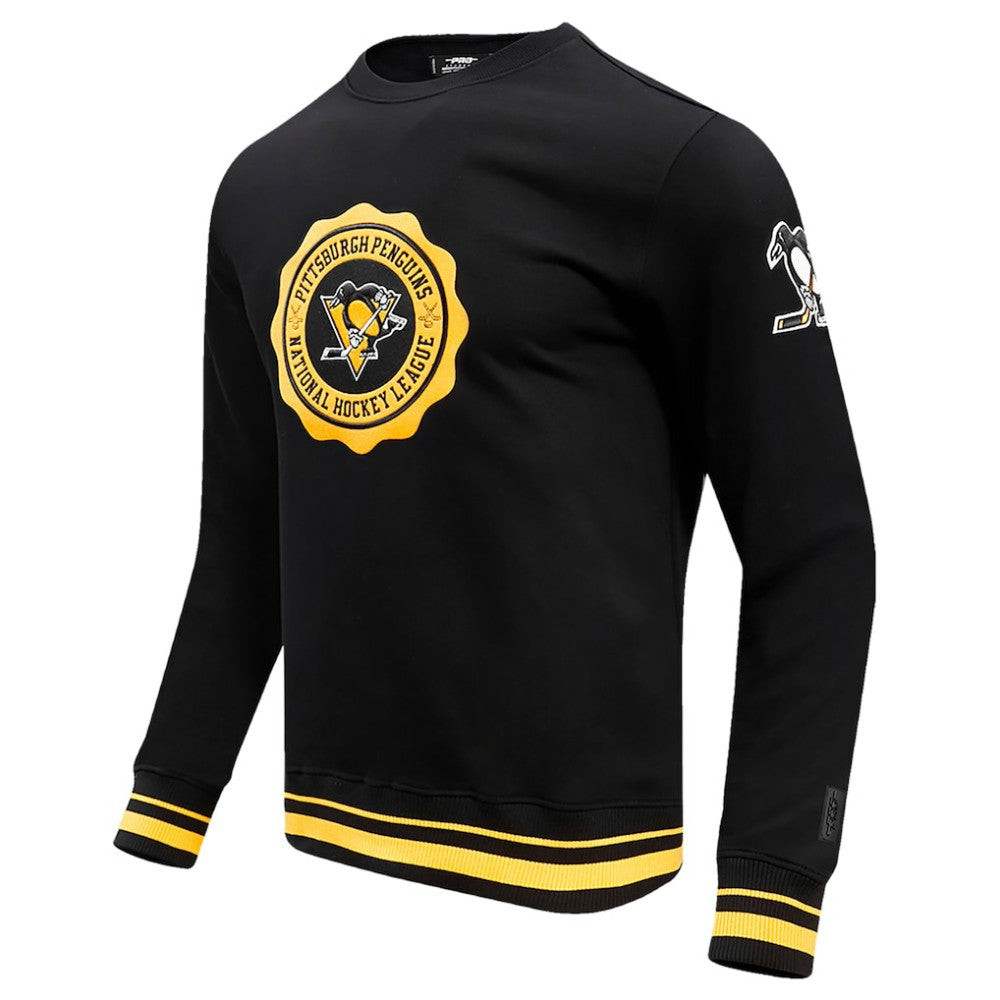 Pittsburgh Penguins Pro Standard Crest Emblem Pullover Sweatshirt