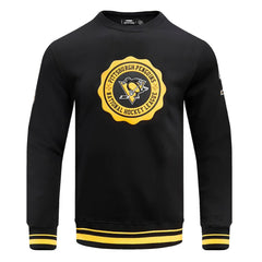 Pittsburgh Penguins Pro Standard Crest Emblem Pullover Sweatshirt