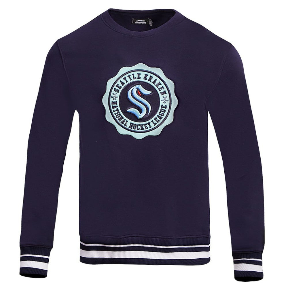 Seattle Kraken Pro Standard Crest Emblem Pullover Sweatshirt