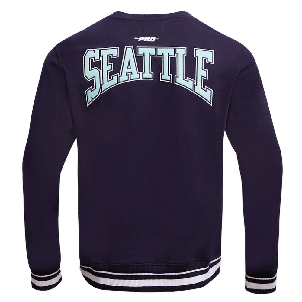 Seattle Kraken Pro Standard Crest Emblem Pullover Sweatshirt