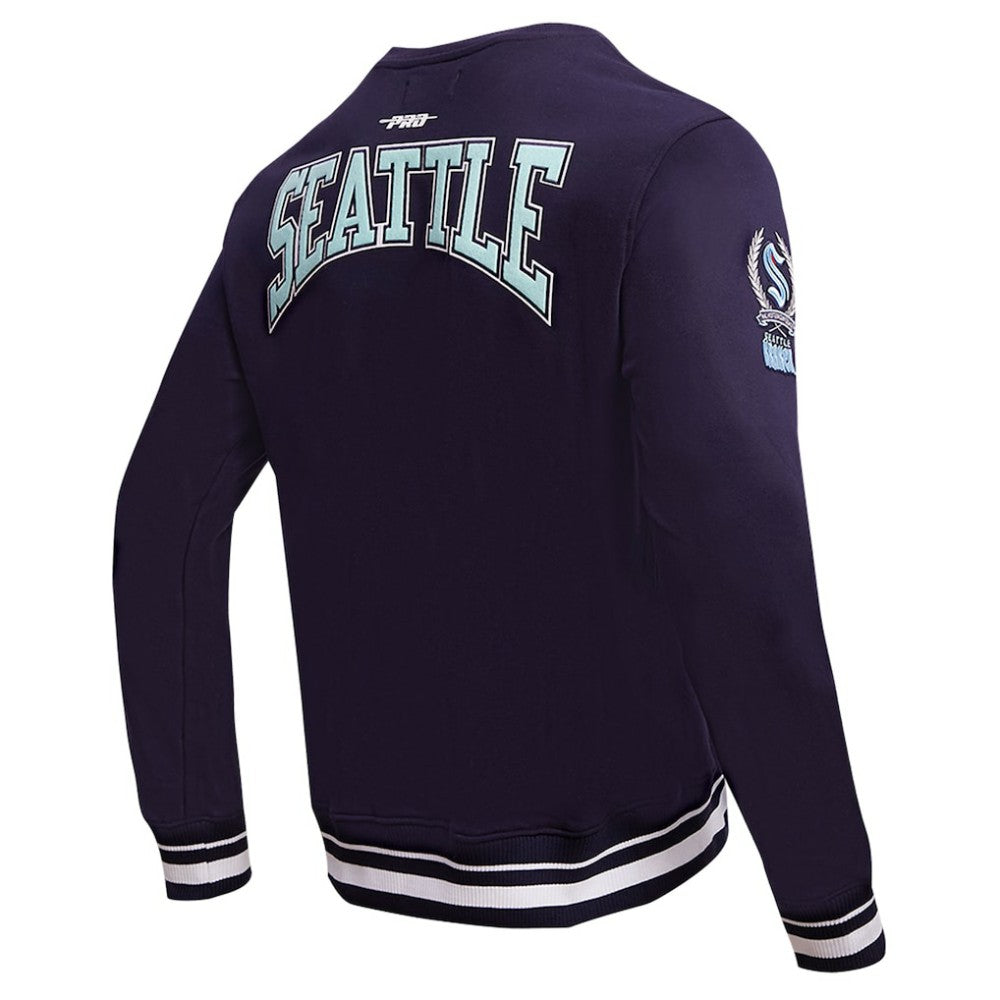 Seattle Kraken Pro Standard Crest Emblem Pullover Sweatshirt