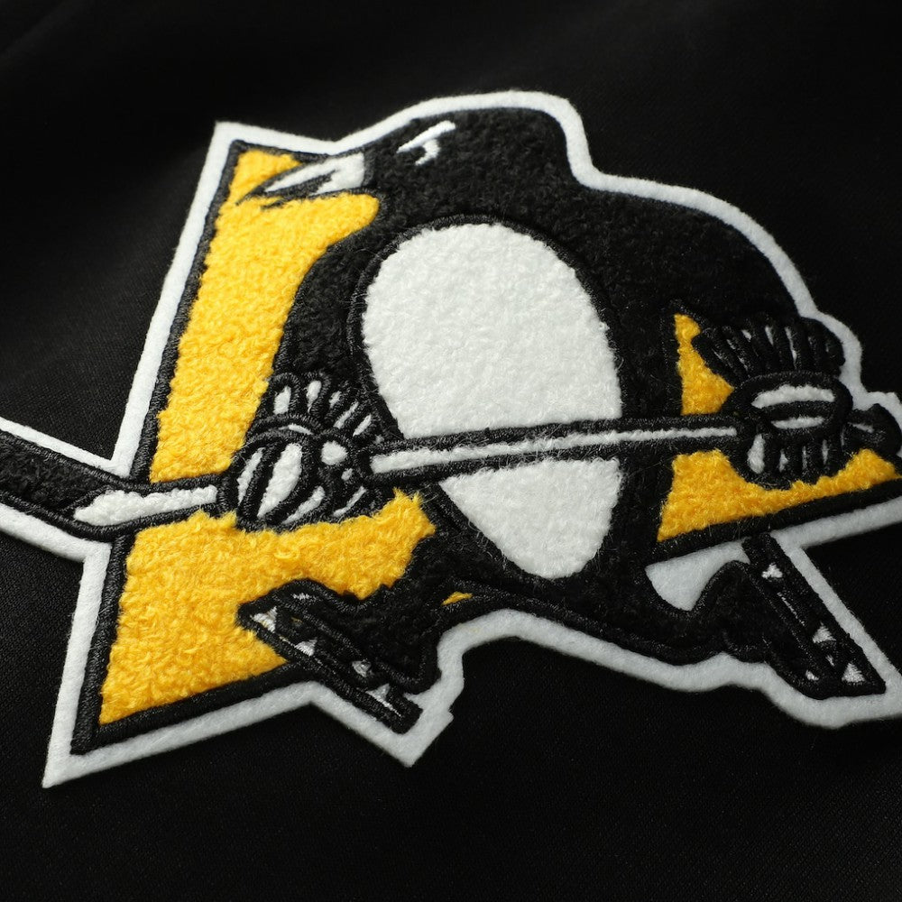 Pittsburgh Penguins Pro Standard Classic Chenille Full-Zip Hoodie Jacket