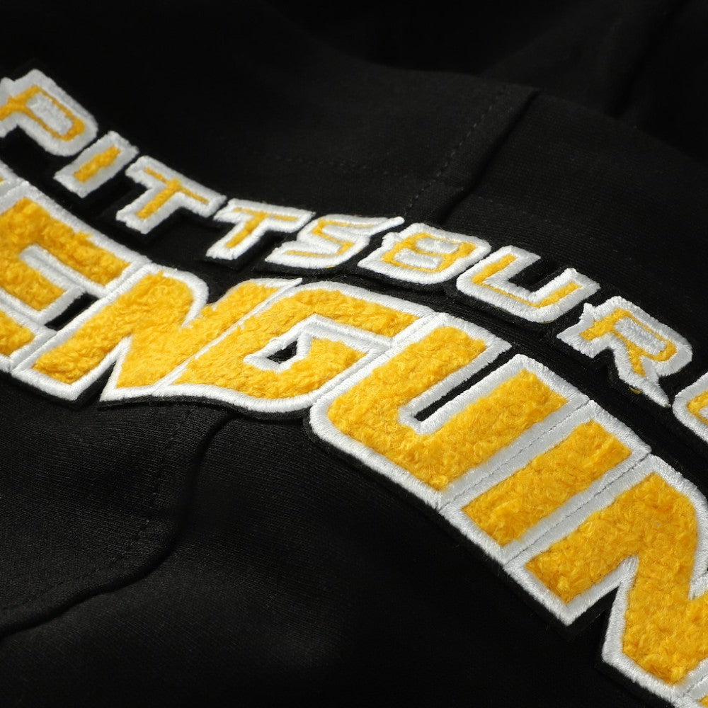 Pittsburgh Penguins Pro Standard Classic Chenille Full-Zip Hoodie Jacket