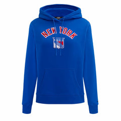 New York Rangers Pro Standard Women's Classic Chenille Pullover Hoodie