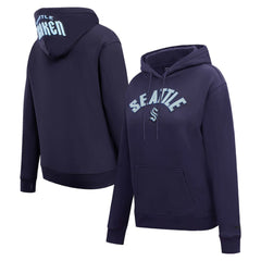 Seattle Kraken Pro Standard Women's Classic Chenille Pullover Hoodie