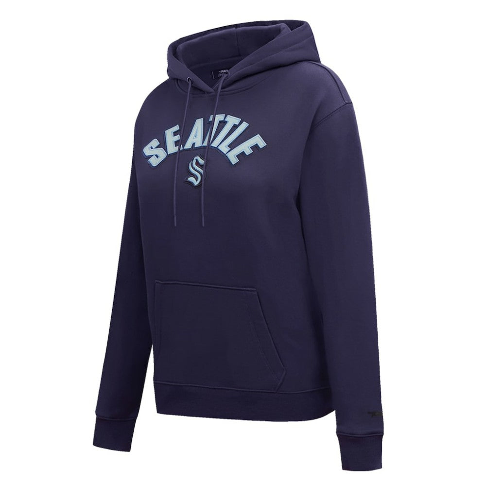 Seattle Kraken Pro Standard Women's Classic Chenille Pullover Hoodie