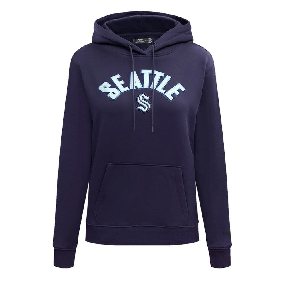Seattle Kraken Pro Standard Women's Classic Chenille Pullover Hoodie