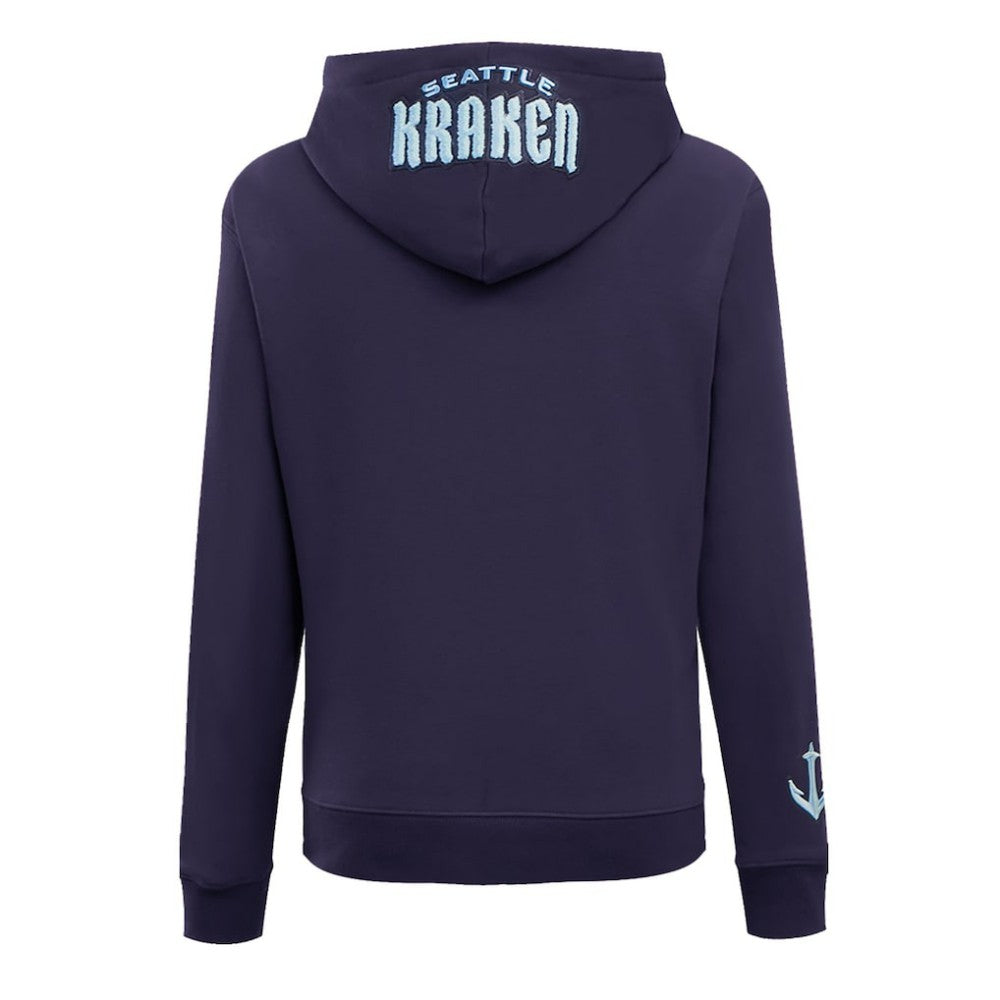 Seattle Kraken Pro Standard Women's Classic Chenille Pullover Hoodie