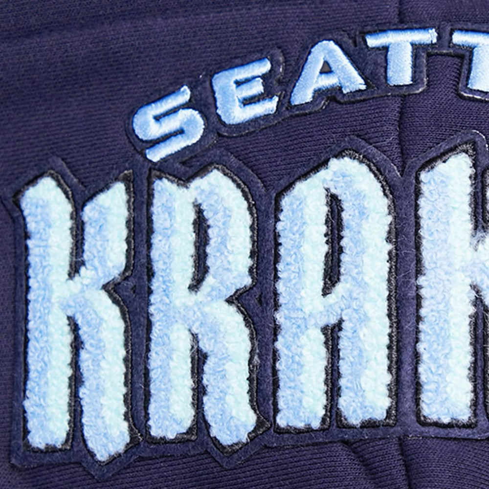 Seattle Kraken Pro Standard Women's Classic Chenille Pullover Hoodie