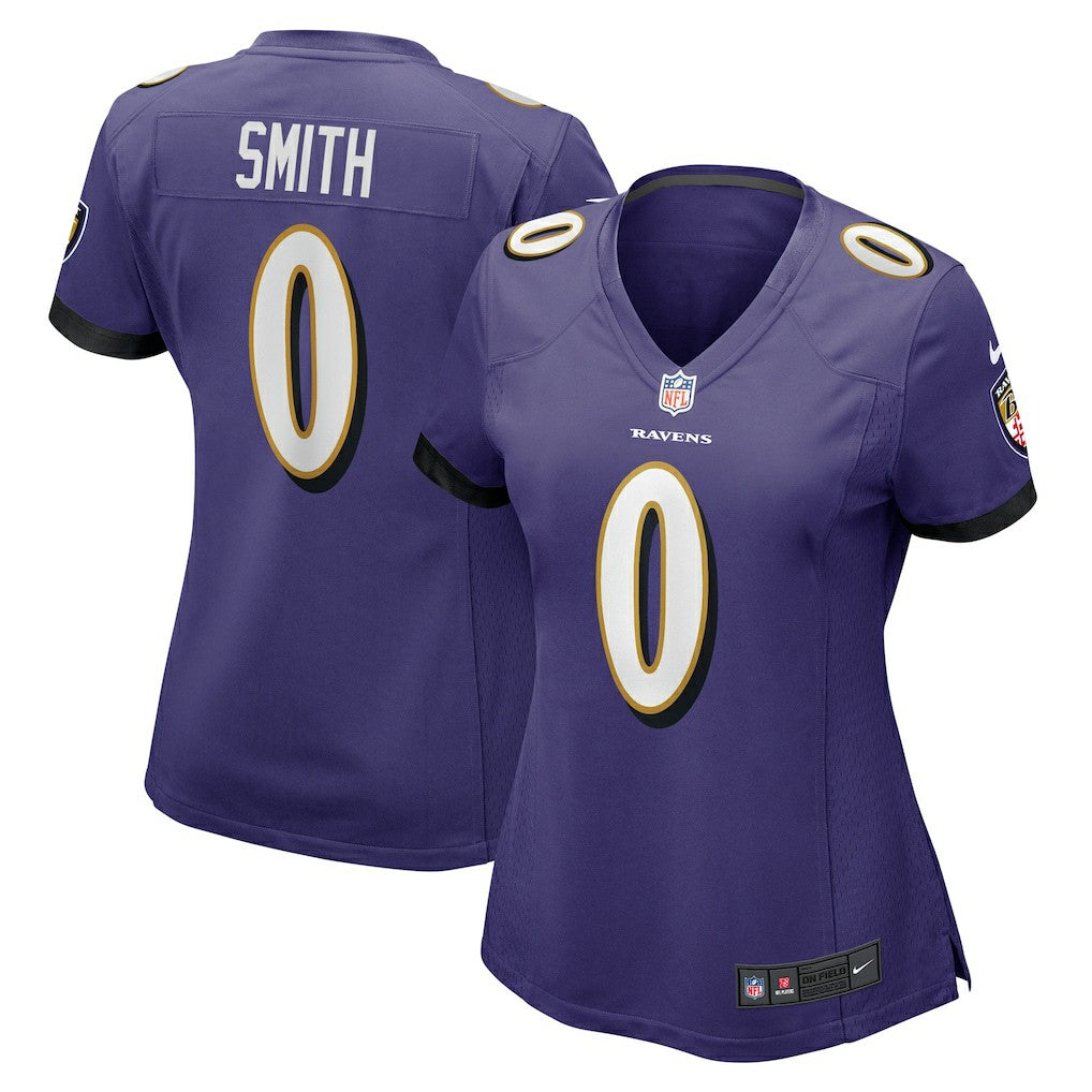NFL Baltimore Ravens Roquan Smith  Women's Team Game Jersey