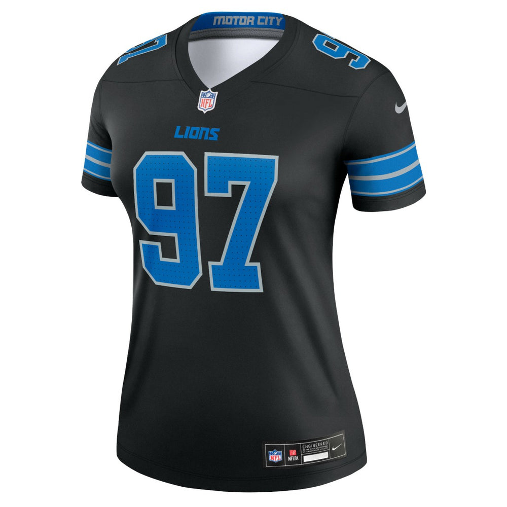 NFL Detroit Lions Aidan Hutchinson  Women's Alternate Legend Player Performance Top
