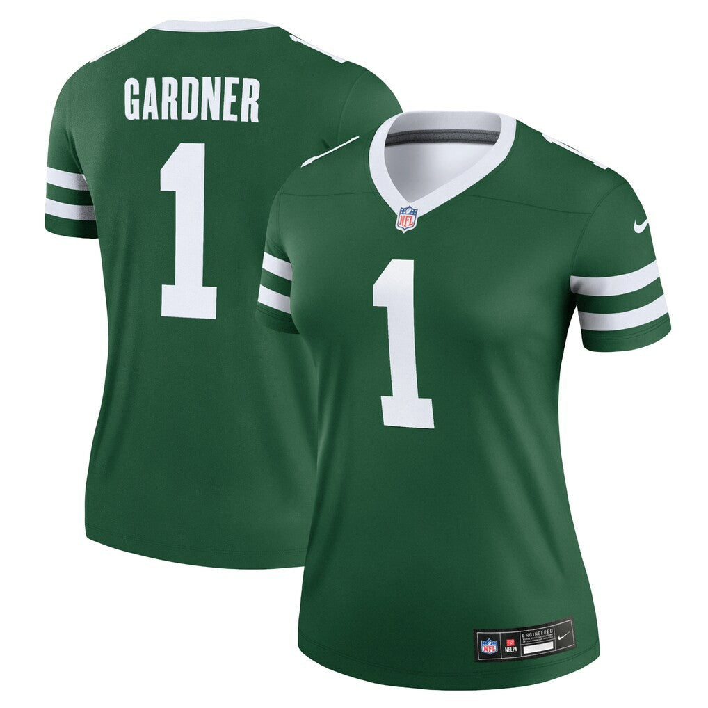 NFL New York Jets Ahmad Sauce Gardner  Women's Legend Player Performance Top