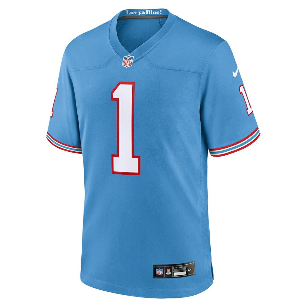 NFL Tennessee Titans Warren Moon  Retired Player Alternate Game Jersey