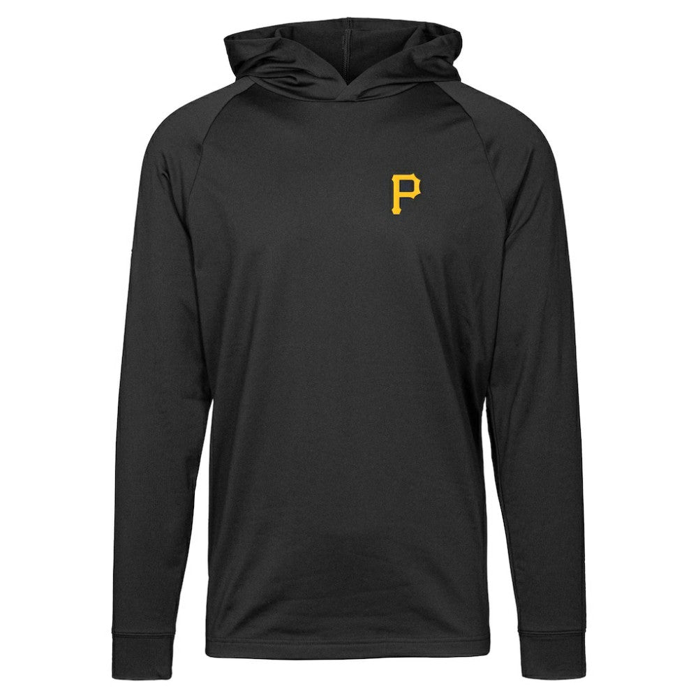 Pittsburgh Pirates Levelwear Dimension Insignia 2.0 Pullover Hoodie - Black