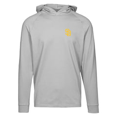 San Diego Padres Levelwear Dimension Insignia 2.0 Pullover Hoodie - Gray