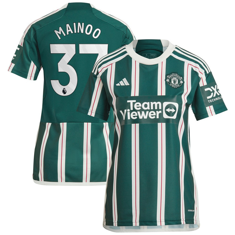 Kobbie Mainoo Manchester United Women's 2023/24 Away Replica Player Jersey / Soccer For sale