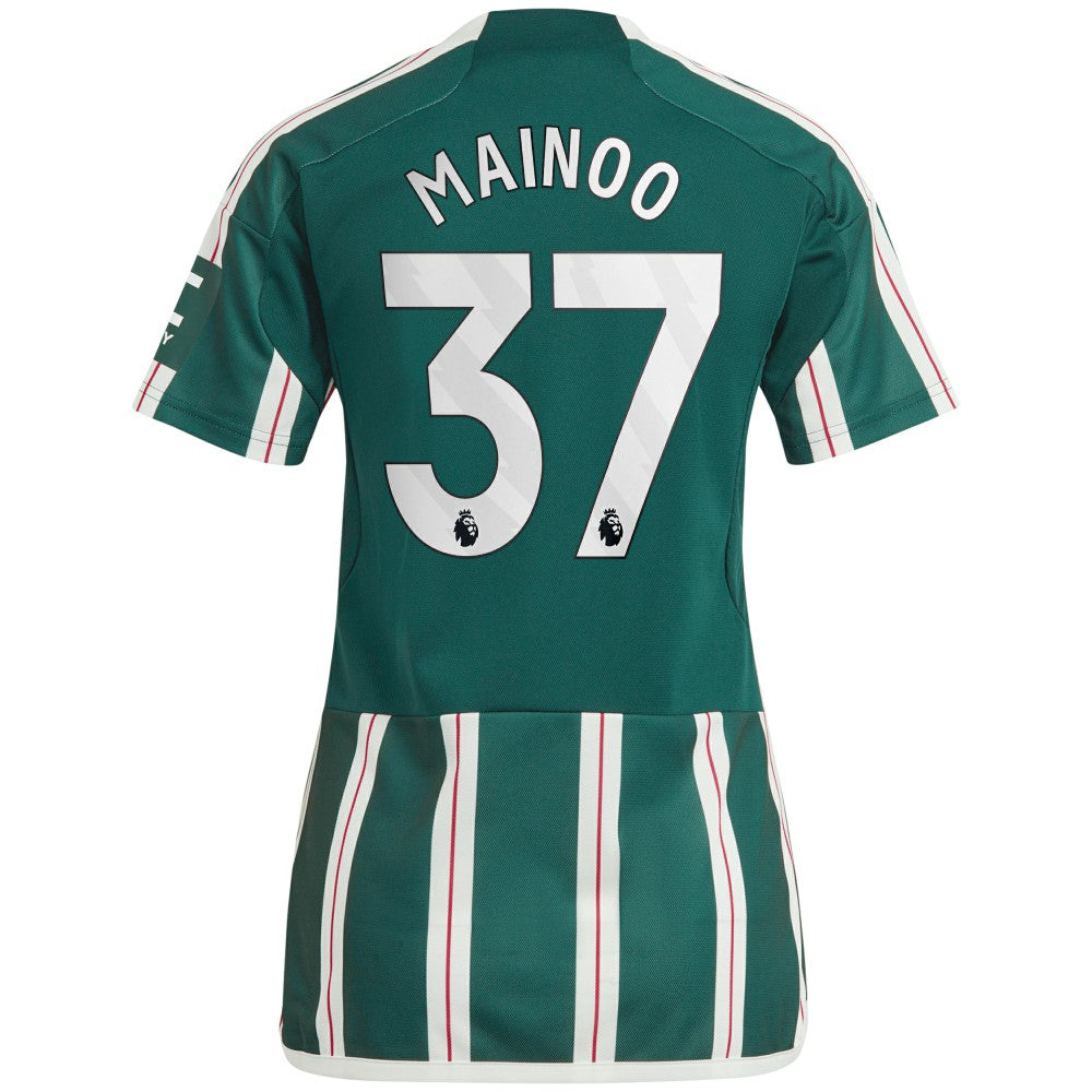 Kobbie Mainoo Manchester United Women's 2023/24 Away Replica Player Jersey / Soccer For sale
