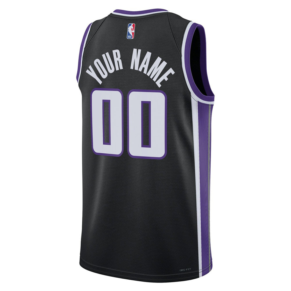 Sacramento Kings Unisex Swingman Custom Jersey - Icon Edition - Black | Nike on sale