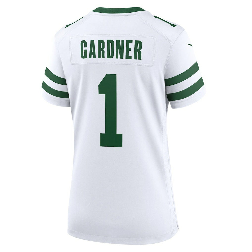 NFL New York Jets Ahmad Sauce Gardner  Women's Game Player Jersey