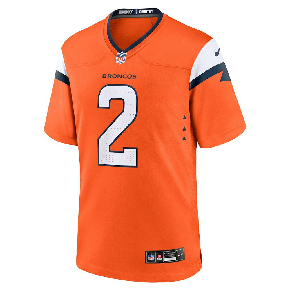NFL Denver Broncos Patrick Surtain II  Mile High Collection Game Jersey