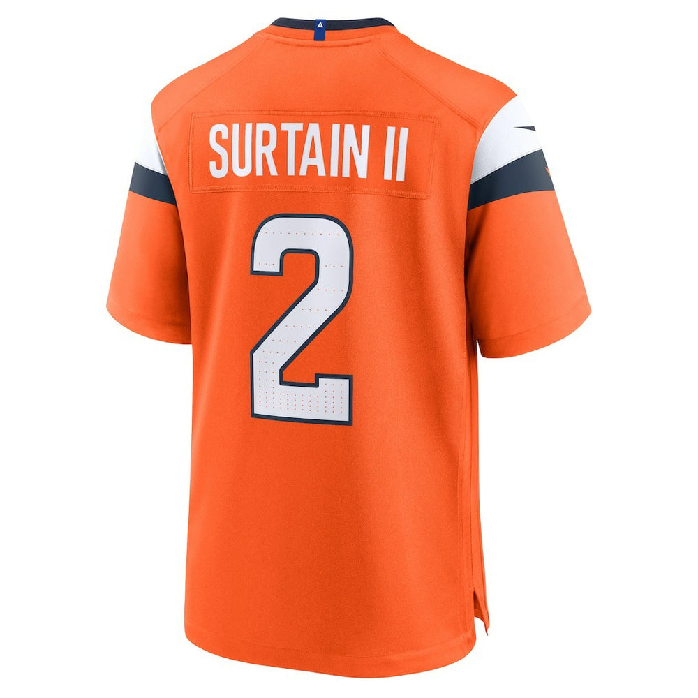 NFL Denver Broncos Patrick Surtain II  Mile High Collection Game Jersey