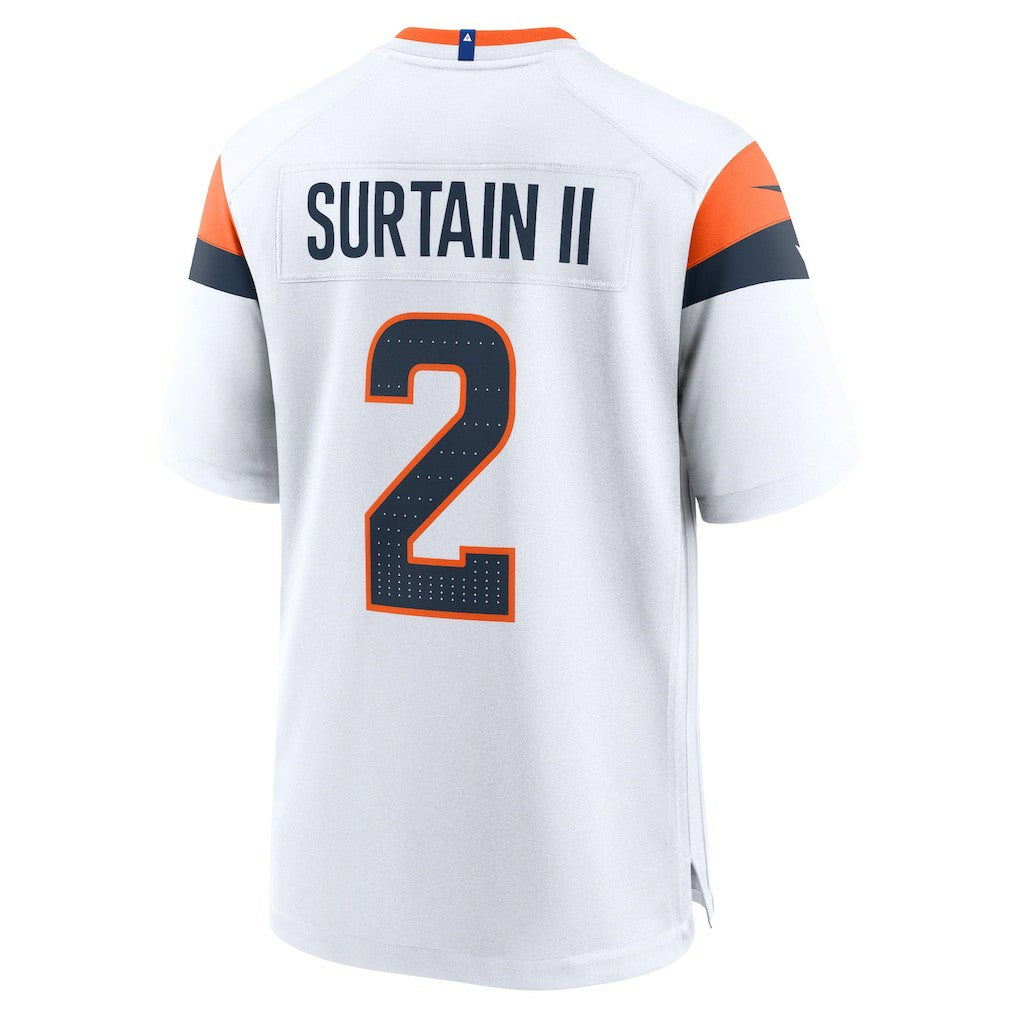 NFL Denver Broncos Patrick Surtain II  Mile High Collection Game Jersey