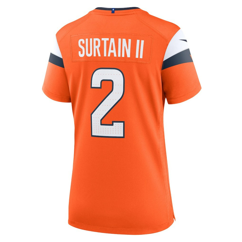 NFL Denver Broncos Patrick Surtain II  Women's Mile High Collection Game Jersey