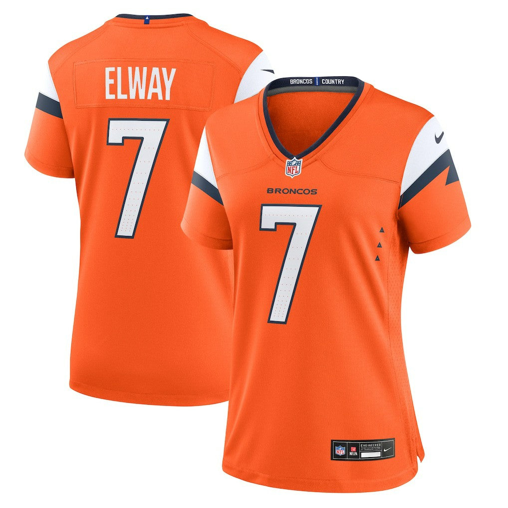 NFL Denver Broncos John Elway  Women's Mile High Collection Retired Player Game Jersey
