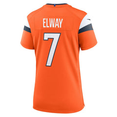 NFL Denver Broncos John Elway  Women's Mile High Collection Retired Player Game Jersey