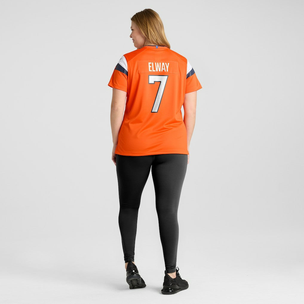 NFL Denver Broncos John Elway  Women's Mile High Collection Retired Player Game Jersey