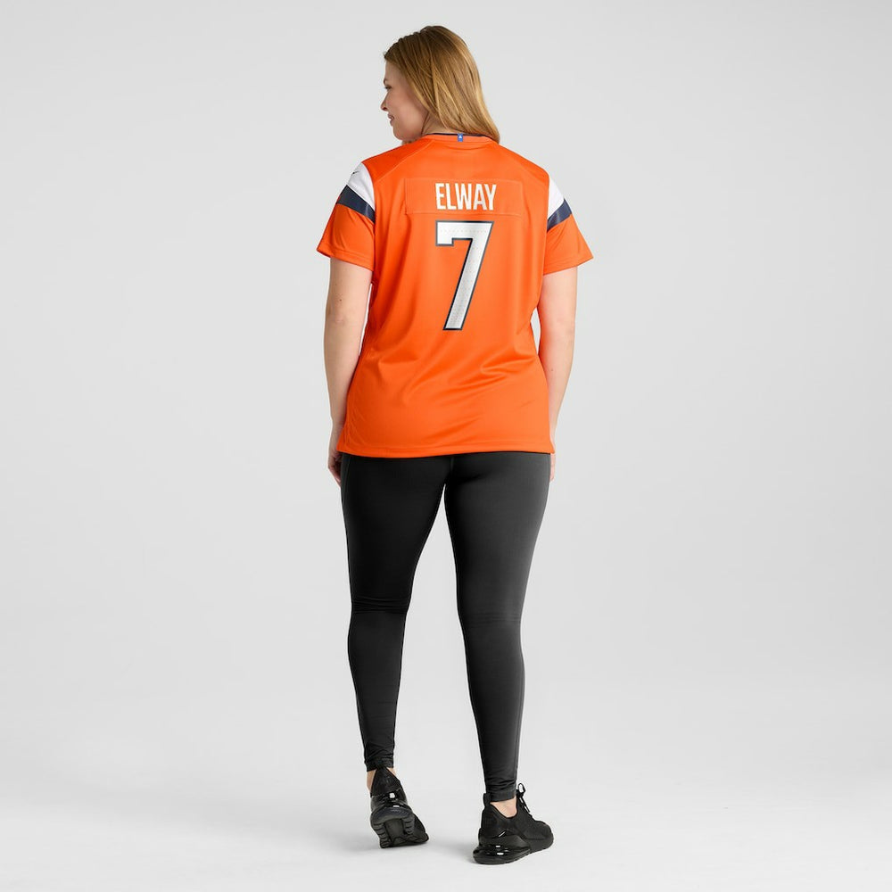 NFL Denver Broncos John Elway  Women's Mile High Collection Retired Player Game Jersey
