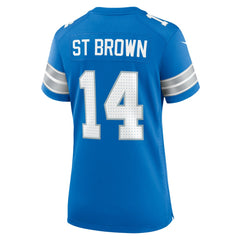 NFL Detroit Lions Amon-Ra St. Brown  Women's Team Game Jersey